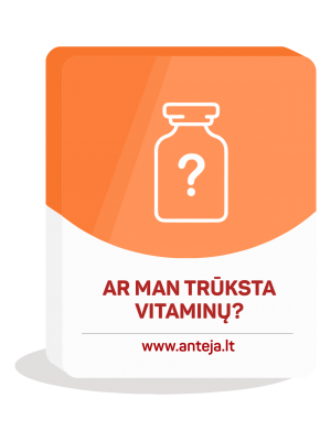 Ar man trūksta vitaminų?
