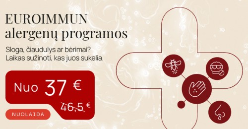 EUROIMMUN alergenų programos
