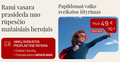 Profilaktiniai tyrimai vaikams