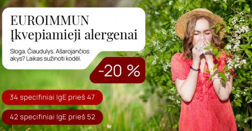 Euroimmun įkvepiamieji alergenai