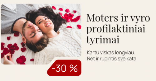 Kartu viskas lengviau. Net ir rūpintis sveikata. 