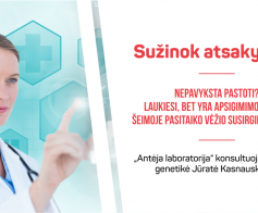 Gydytojos genetikės konsultacijos Vilniuje, Kaune ir Klaipėdoje