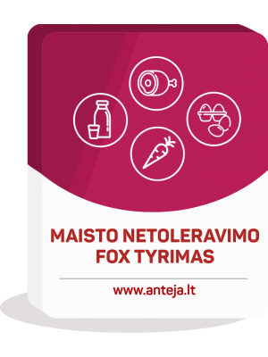 FOX Maisto netoleravimo 283 IgG