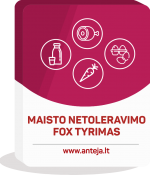 FOX Maisto netoleravimo 283 IgG