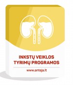Inkstų veiklos tyrimų programos