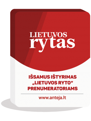 Išsamus ištyrimas „Lietuvos ryto“ prenumeratoriams Išsamus ištyrimas „Lietuvos ryto“ prenumeratoriams