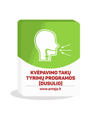 Kvėpavimo takų tyrimų programos (dusulio)