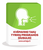 Kvėpavimo takų tyrimų programos (dusulio)