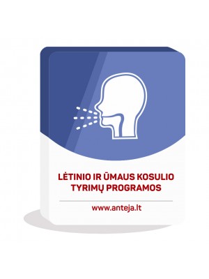 Lėtinio ir ūmaus kosulio tyrimų programos