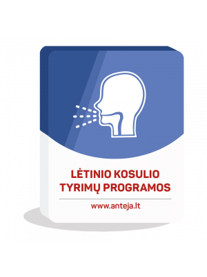 Lėtinio ir ūmaus kosulio tyrimų programos