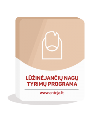 Lūžinėjančių nagų tyrimų programos