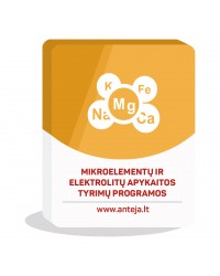 Mikroelementų ir elektrolitų apykaitos tyrimų programos