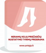 Neramių kojų priežasčių nustatymo tyrimų programa