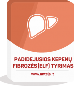 Padidėjusios kepenų fibrozės (ELF) tyrimas