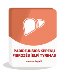 Padidėjusios kepenų fibrozės (ELF) tyrimas