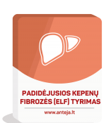 Padidėjusios kepenų fibrozės (ELF) tyrimas