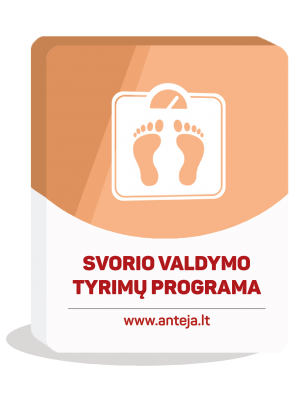 Svorio valdymo tyrimų programa