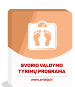 Svorio valdymo tyrimų programa