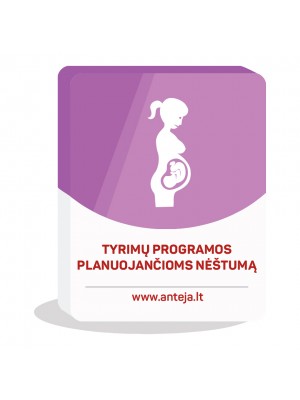 Tyrimų programos planuojančioms nėštumą