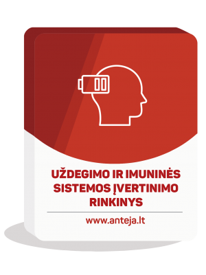 Uždegimo ir imuninės sistemos įvertinimo rinkinys