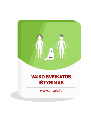 Vaiko sveikatos ištyrimas