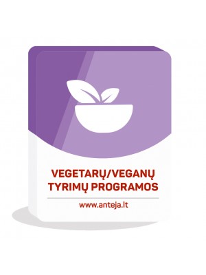Vegetarų arba veganų tyrimų programos