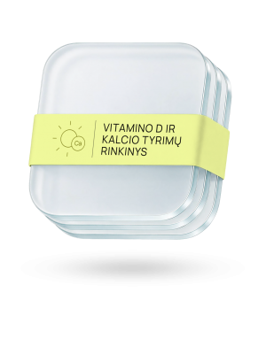 Vitamino D ir kalcio tyrimų rinkinys