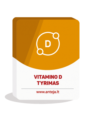 VitD 25-OH Vitamino D koncentracijos nustatymas