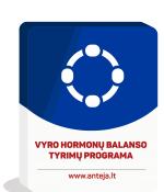 Vyro hormonų balanso tyrimų programos