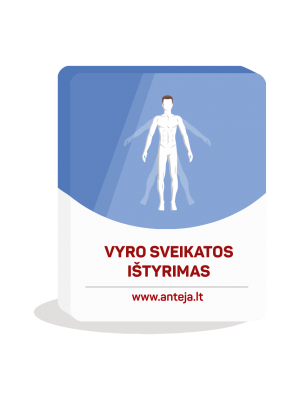 Vyro sveikatos ištyrimas